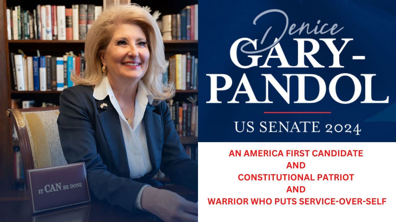 America First with Denice GaryPandol for California US Senate 2024